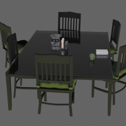 Turn Table - Dining Set