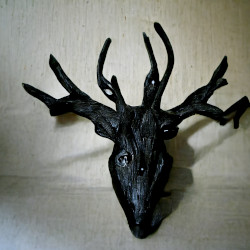 Black Wood Deer