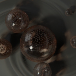 Scaled Glass Spheres