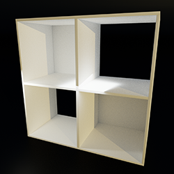 Cube shelf