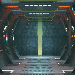 Space Ship Corridor