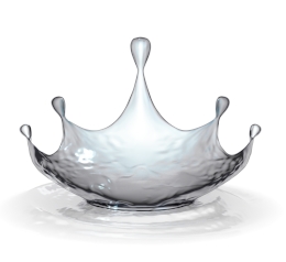 Water crown Logo